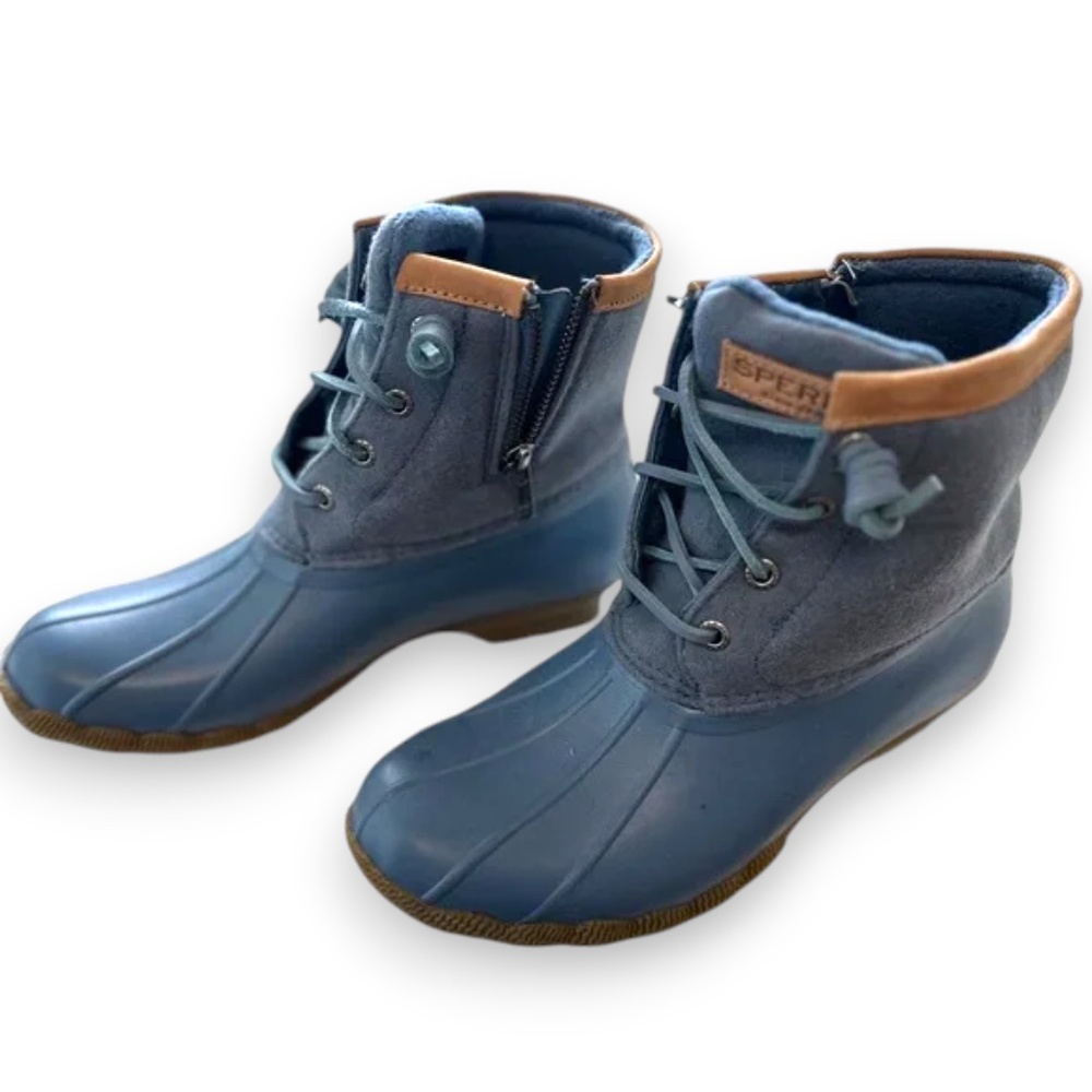Sperry Saltwater Duck Boots | Wool Lined Waterproof Boots | Heritage | 6.5
